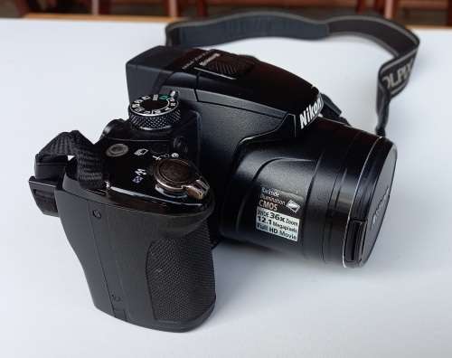 NIKON Digital camera COOLPIX P500, 36x optical zoom, 12.1 Megapixels