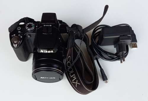 NIKON Digital camera COOLPIX P500, 36x optical zoom, 12.1 Megapixels