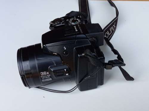 NIKON Digital camera COOLPIX P500, 36x optical zoom, 12.1 Megapixels