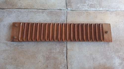 Antique Cigar wooden mould, stamped NV Karel 1.