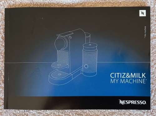 Nestle Nespresso C122 Red and Chrome Citiz and Milk Espresso Machine.