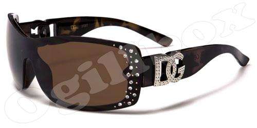 DG Eyewear Sunglasses. Original fashion brand - 801b with case