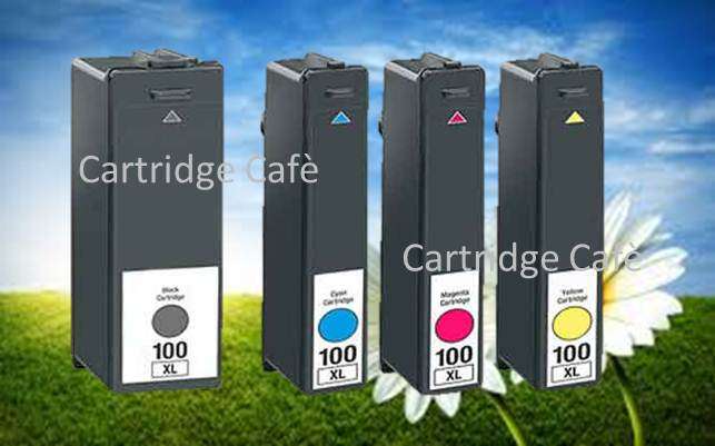 Lexmark 100XL KCMY -All 4-Set-Compatible