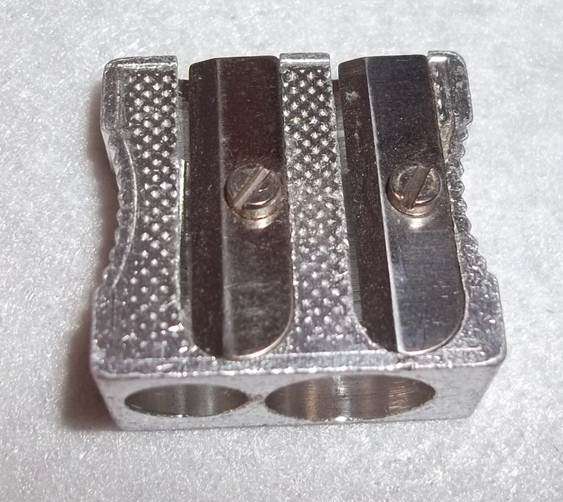 Faber Castell Double Hole Metal Pencil Sharpener