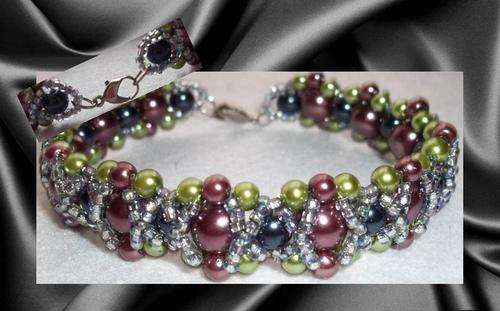 Fantasy Fusion Beaded Bracelet **REDUCED SHIPPING**