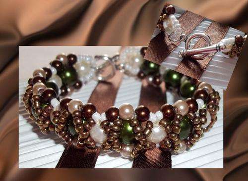 Winter Warmth Beaded Bracelet **REDUCED SHIPPING**