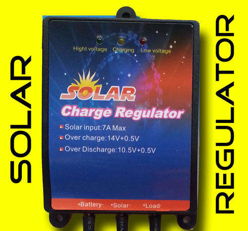 5A Solid State Electronic Solar Charge Regulator -  with built in load sensing and cut off