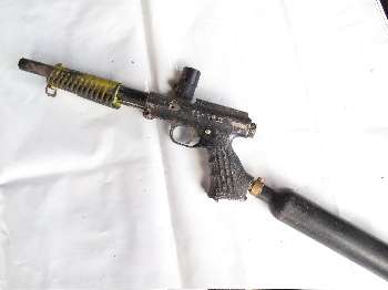 Tippmann SL-68 - 2, pump action paintball marker!