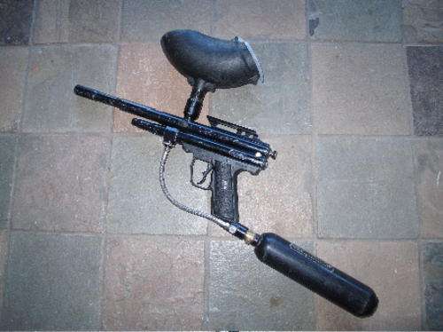 PMI Pirana semi auto paintball marker!!!