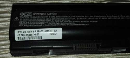 **Crazy Auction** HP EV06 Notebook Battery