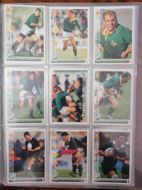1995 Spotsdeck Rugby World Cup Trading Cards