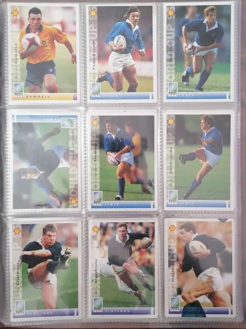 1995 Spotsdeck Rugby World Cup Trading Cards