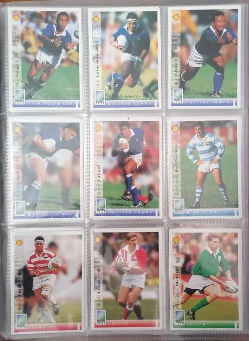1995 Spotsdeck Rugby World Cup Trading Cards