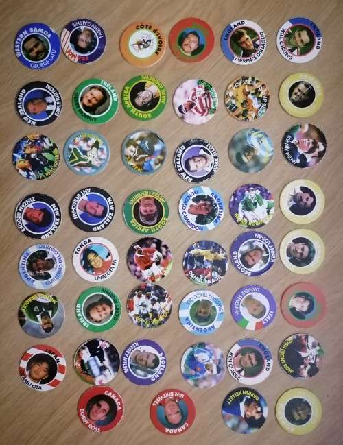 Collection of 46 Rugby Slamas from 1995 Rugby World Cup