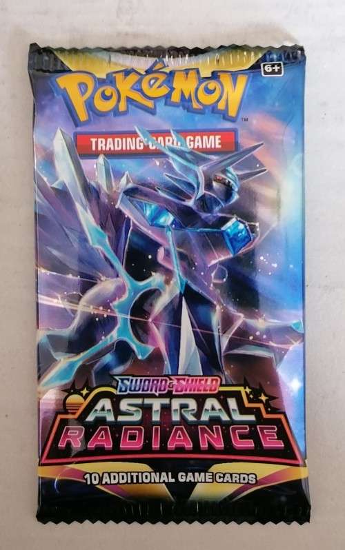 Pokemon Sword and Shield Astral Radiance Trading Card Packets