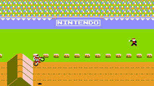 Vintage Game Cartridge - Excite Bike
