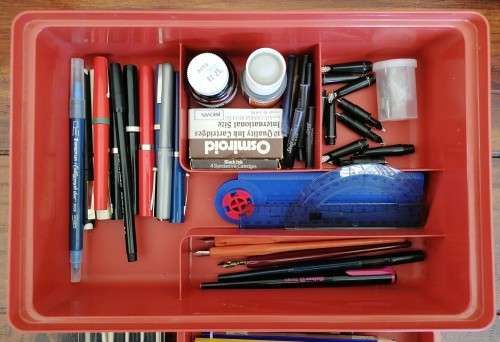 Caligraphy Set on Auction