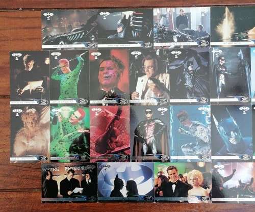 1995 Batman Forever Fleer Trading Cards