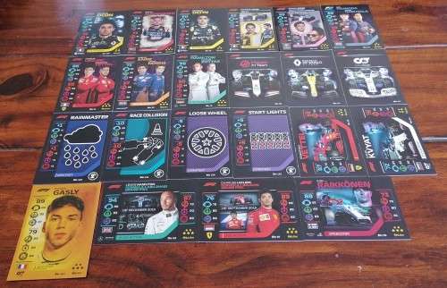 Collection of Formula 1 Trading Cards - Turbo Attax