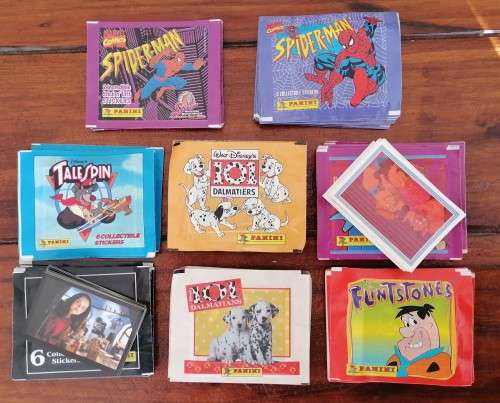 Collection of 80 Sticker Packs + 100 Loose Stickers - Various Collections