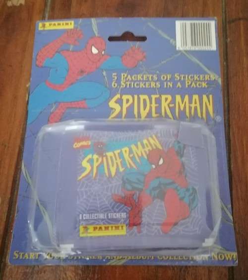 Panini 1995 Spiderman Sticker Packs