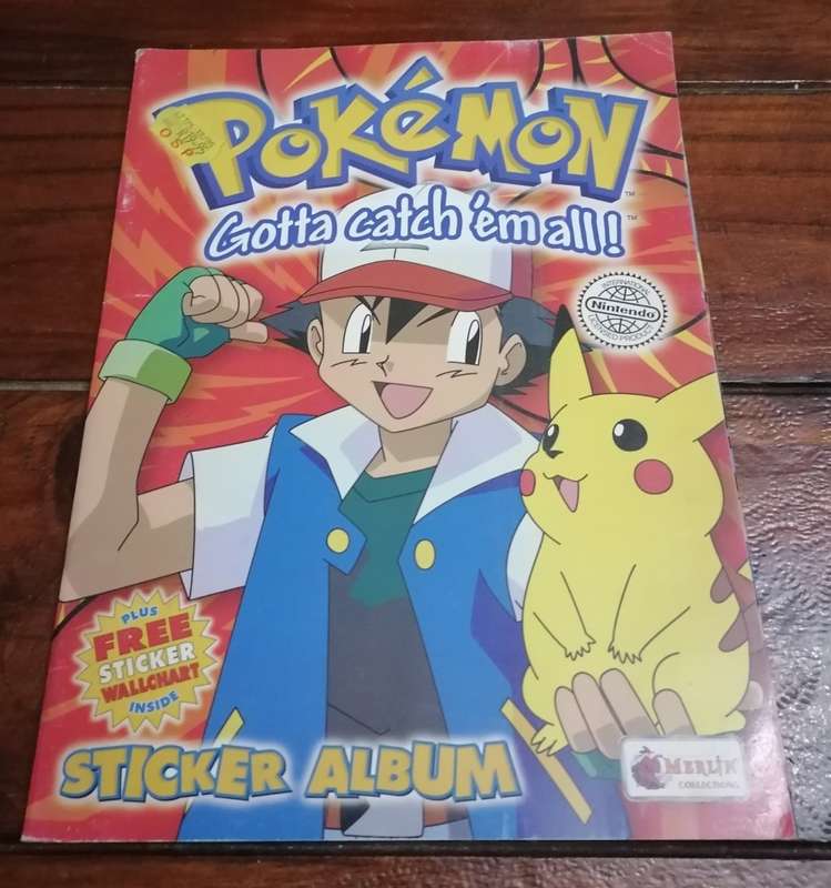 Pokemon Sticker Album