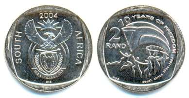 25X 10 Years of Freedom R2 Coins