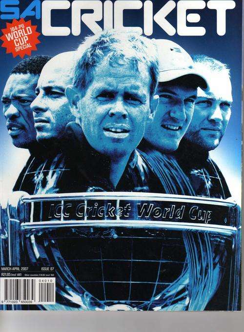 SA Cricket 164 page 2007 World Cup Special