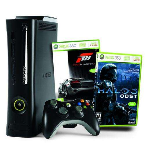**CRAZY R1 START**Ultimate XBOX 360 Bundle 120GB HD- Forza Motorsport 3 + Halo 3!!!!!
