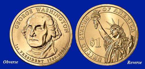 George Washington Gold Dollar *Crazy R1 Start*