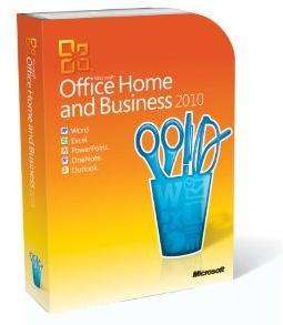 Microsoft Office 2010 Home & Business - FPP (Full Package Product / DVD) for Windows