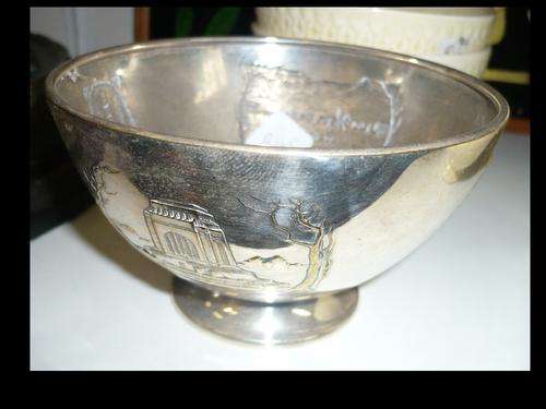 SILVER PLATED VOORTREKKER BAKKIE