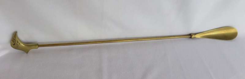 SOLID BRASS SHOE HORN