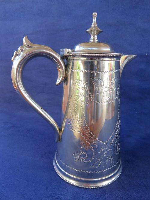 SILVER PLATED COFFEE /TEA POT