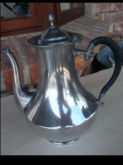 PEWTER COFFEE POT HOLLAND "CK"