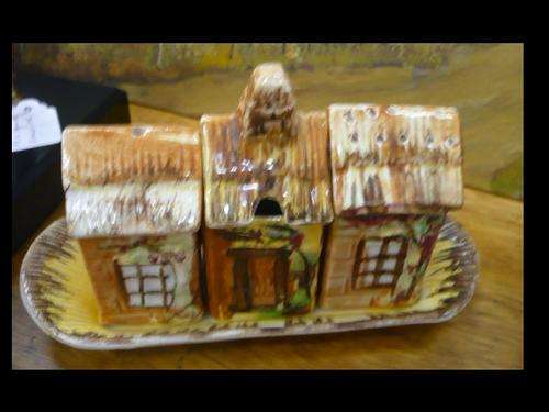 "PRICE  BROS "     POTTERY CRUED SET