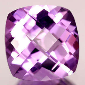 Natural Mined Cushion Brazilian Amethyst 8.02mm 1.680cts