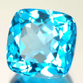 Natural Mined Cushion Topaz Swiss 6.00mm 1.110cts