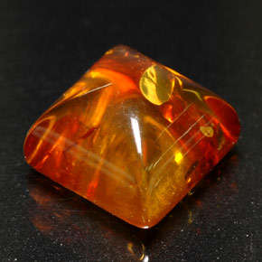 Natural Mined Amber 7.10mm 0.72cts