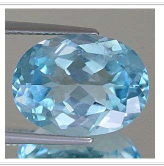 Natural Mined Topaz Sky 6.05x4.3mm & 0.49cts