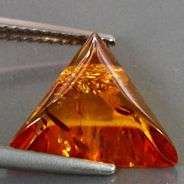 Natural Mined Amber  7.85mm 0.61cts