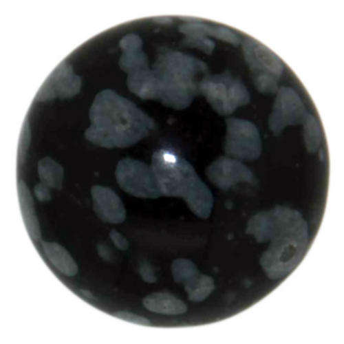 Natural Mined Snowflake Obsidian 10.12mm 2.35cts