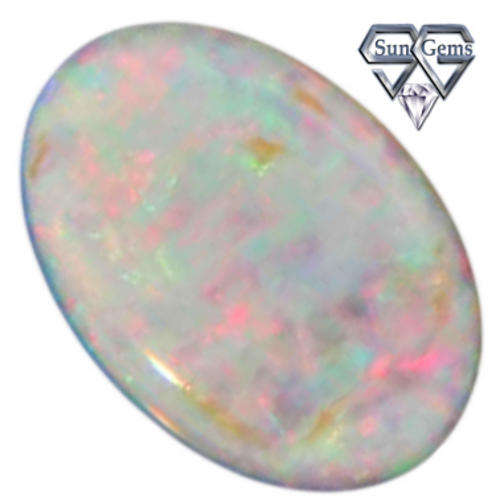 Natural Mined Australian Opal (Doublet) 6.0x4.3mm 0.39cts