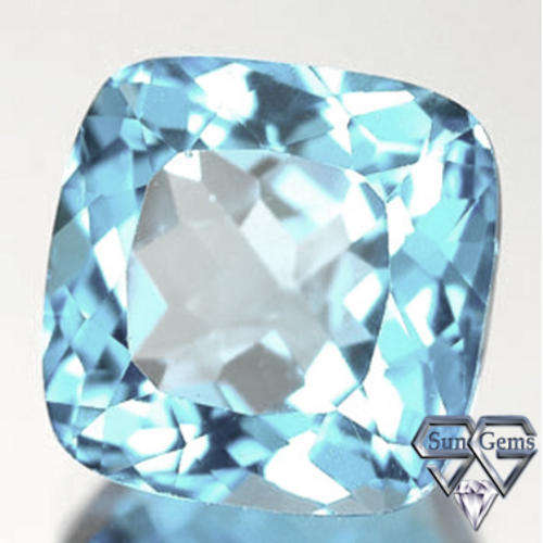 Natural Mined Topaz Sky 6mm 1.04cts