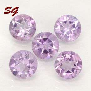 Natural Mined Brazilian Amethyst 2.00mm & 0.30cts each