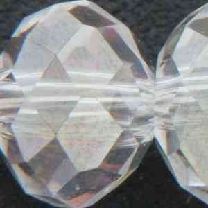 Crystal bead: Crystal clear, 4mm