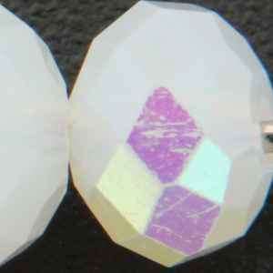MILKY MATT CRYSTAL BEADS