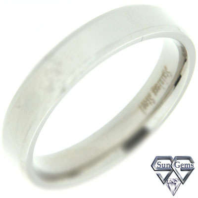 Solid Stainless Steel ring size 12.5# + 5.00g