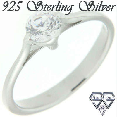 Solid 925 Sterling Silver ring size 7# + 2.04g