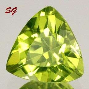 Natural Mined Peridot 5.95mm 0.895cts